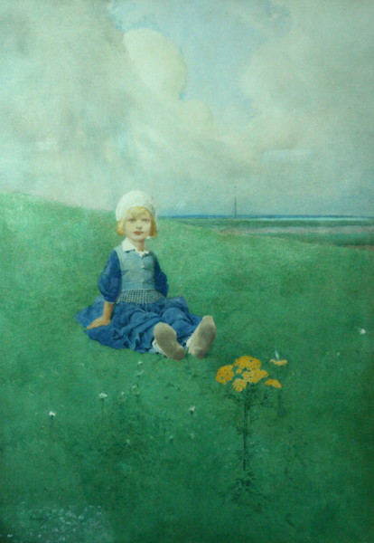 girl-sitting-in-field
