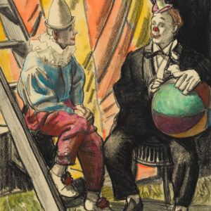 clowns with a ball