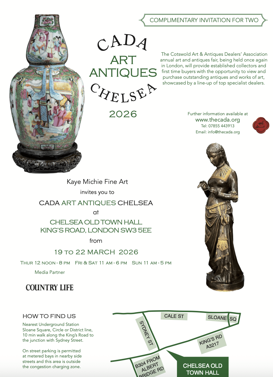 CADA Art & Antiques Chelsea 2026 event banner
