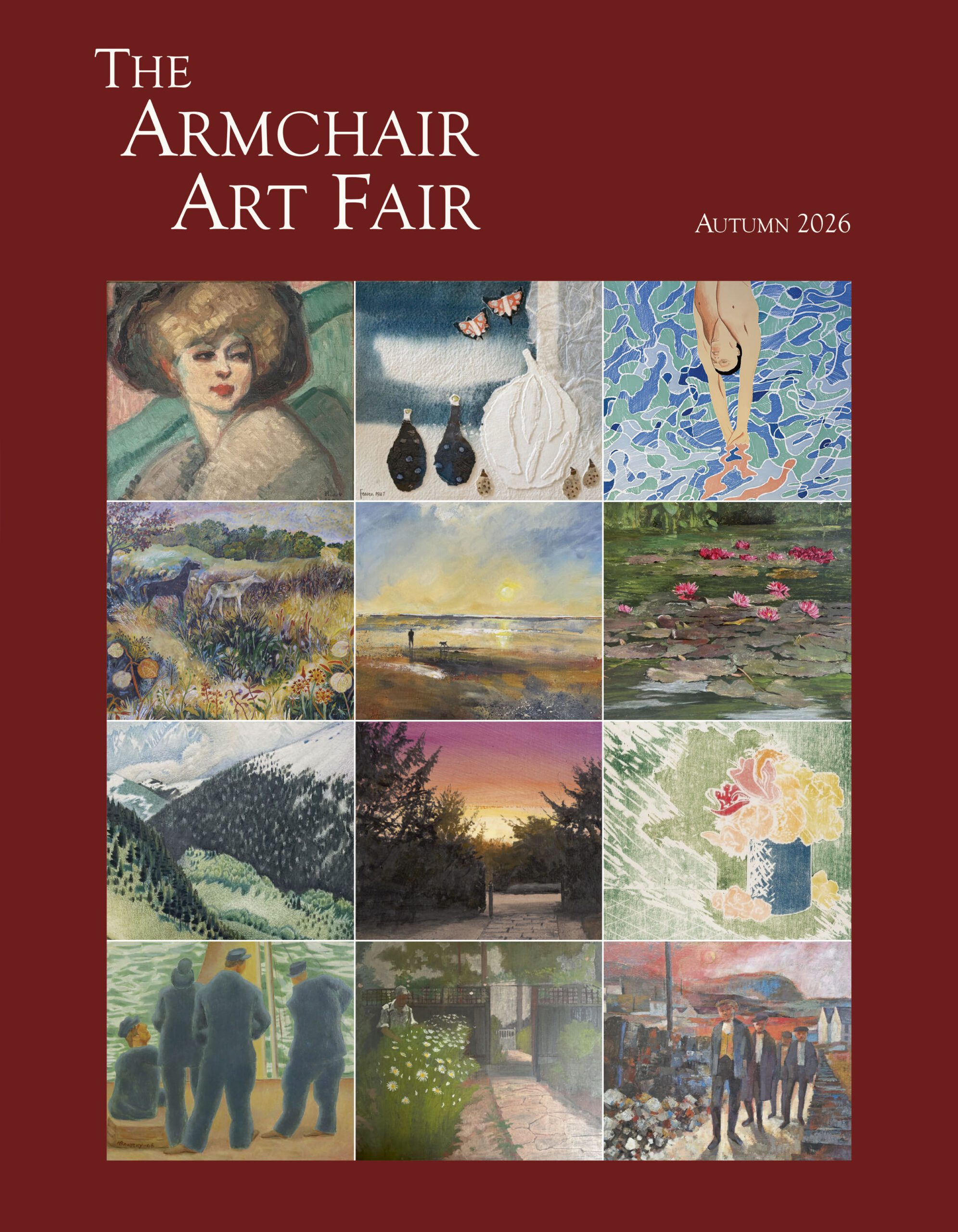 The Armchair Art Fair 2026 event banner